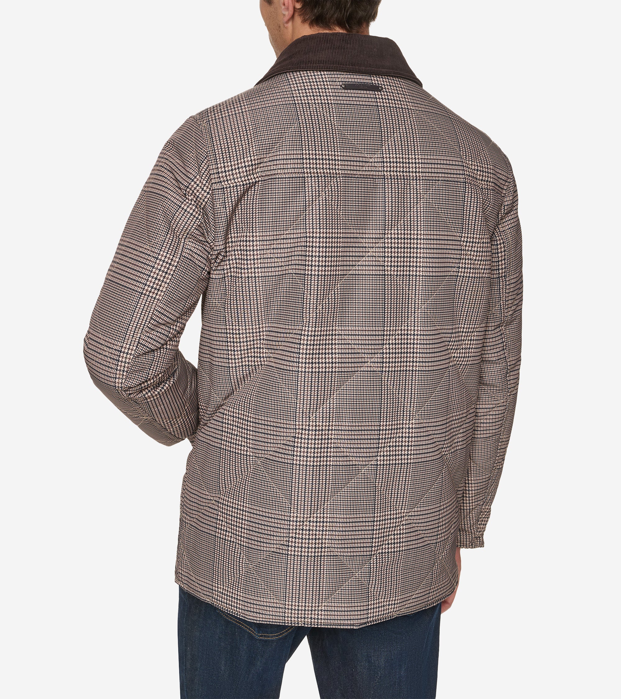 Men's Reversible Plaid Quilted Barn Jacket - Image 2