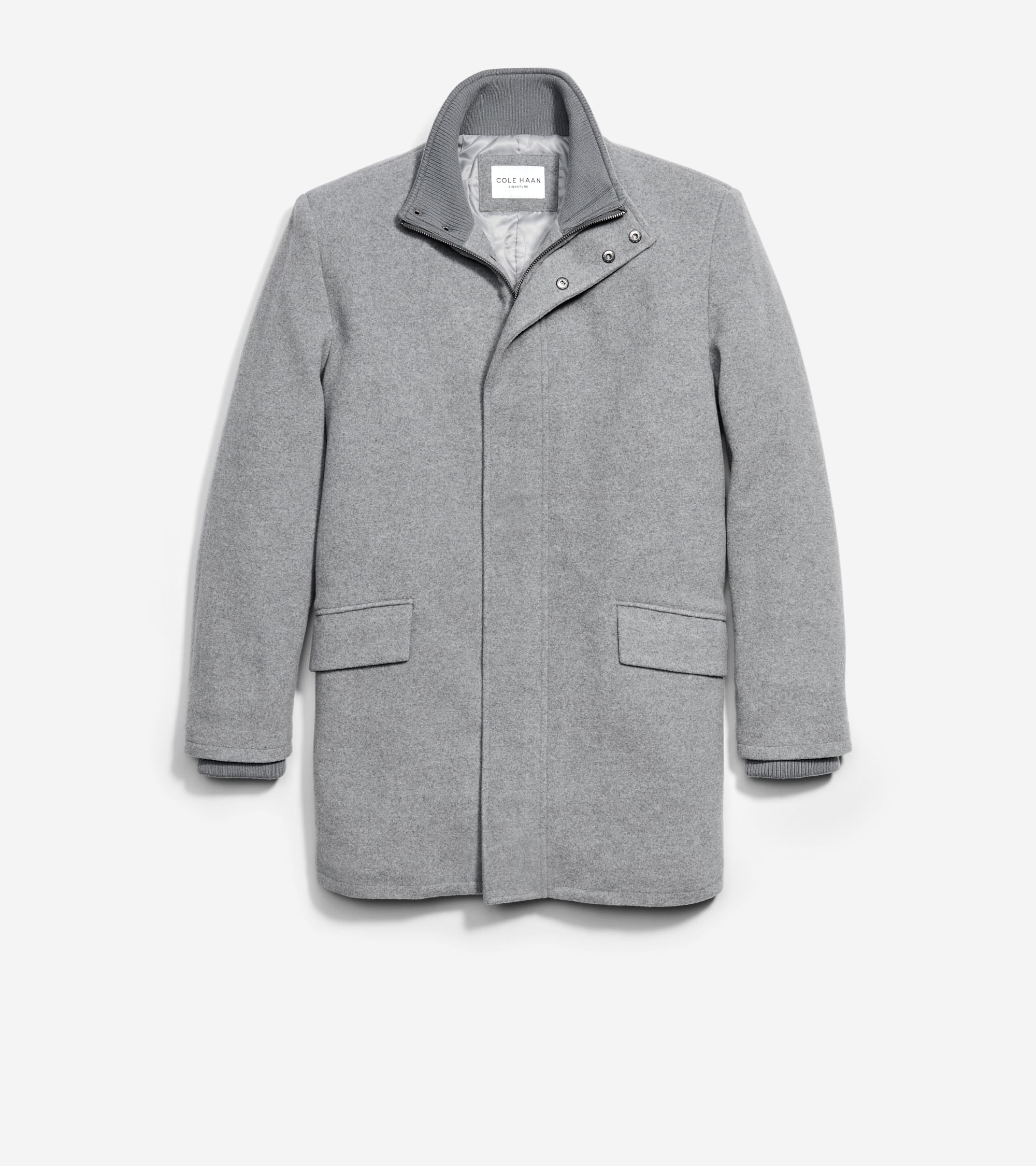 Men's Stand Collar Car Coat - Image 2