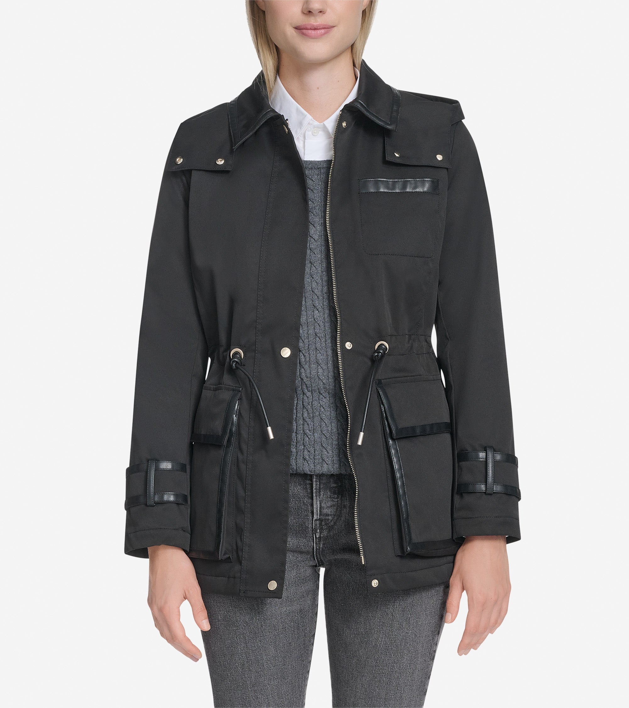 Women's Insulated Twill Rain Parka