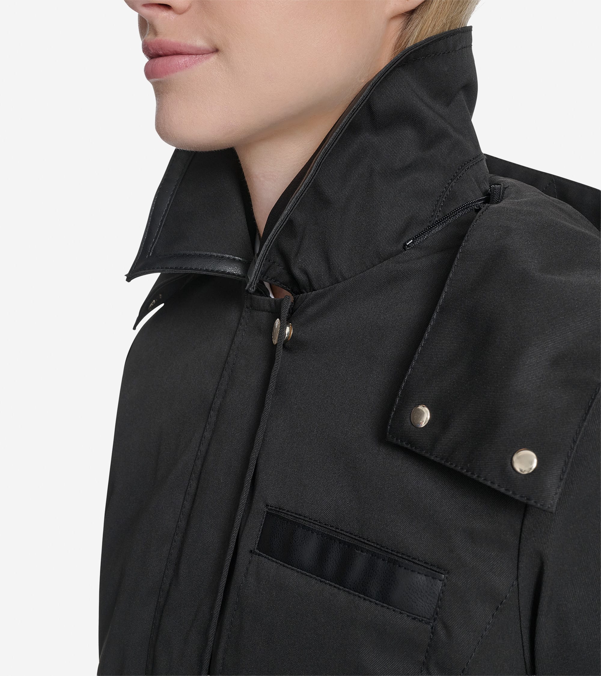 Women's Insulated Twill Rain Parka - Image 3