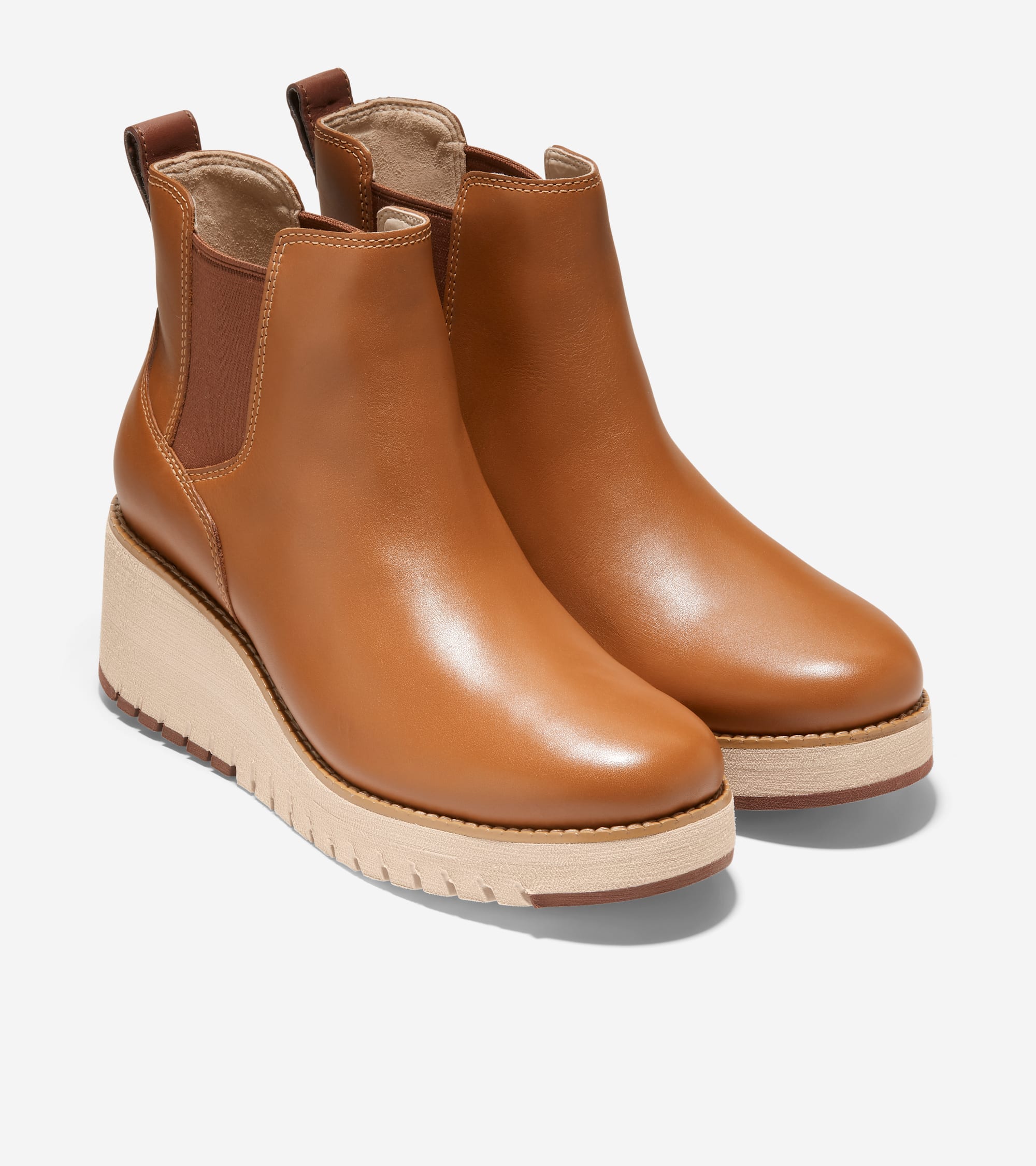 Women's ZERØGRAND City Wedge Waterproof Boots - Image 5