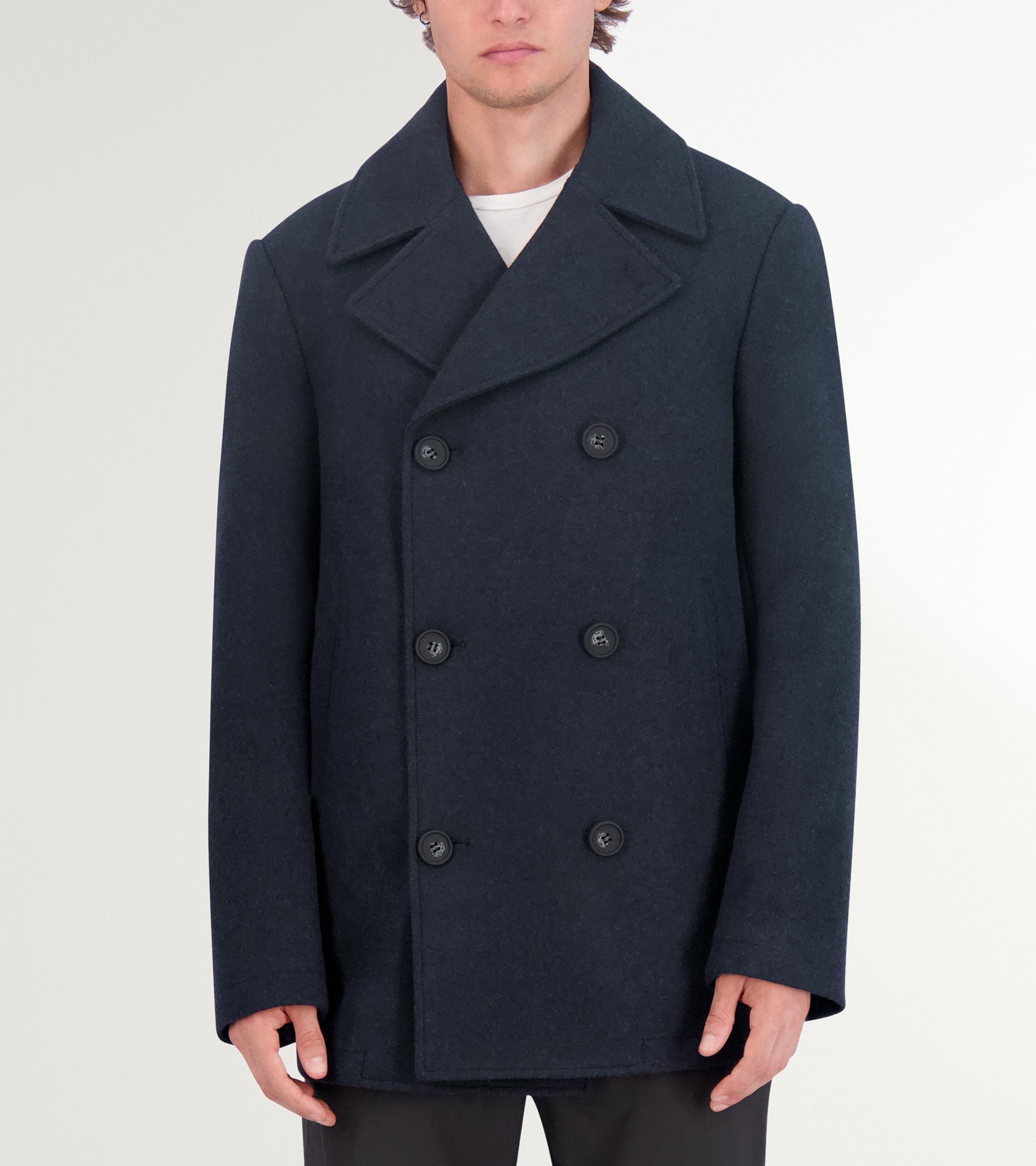 Men's Wool Peacoat - Image 2