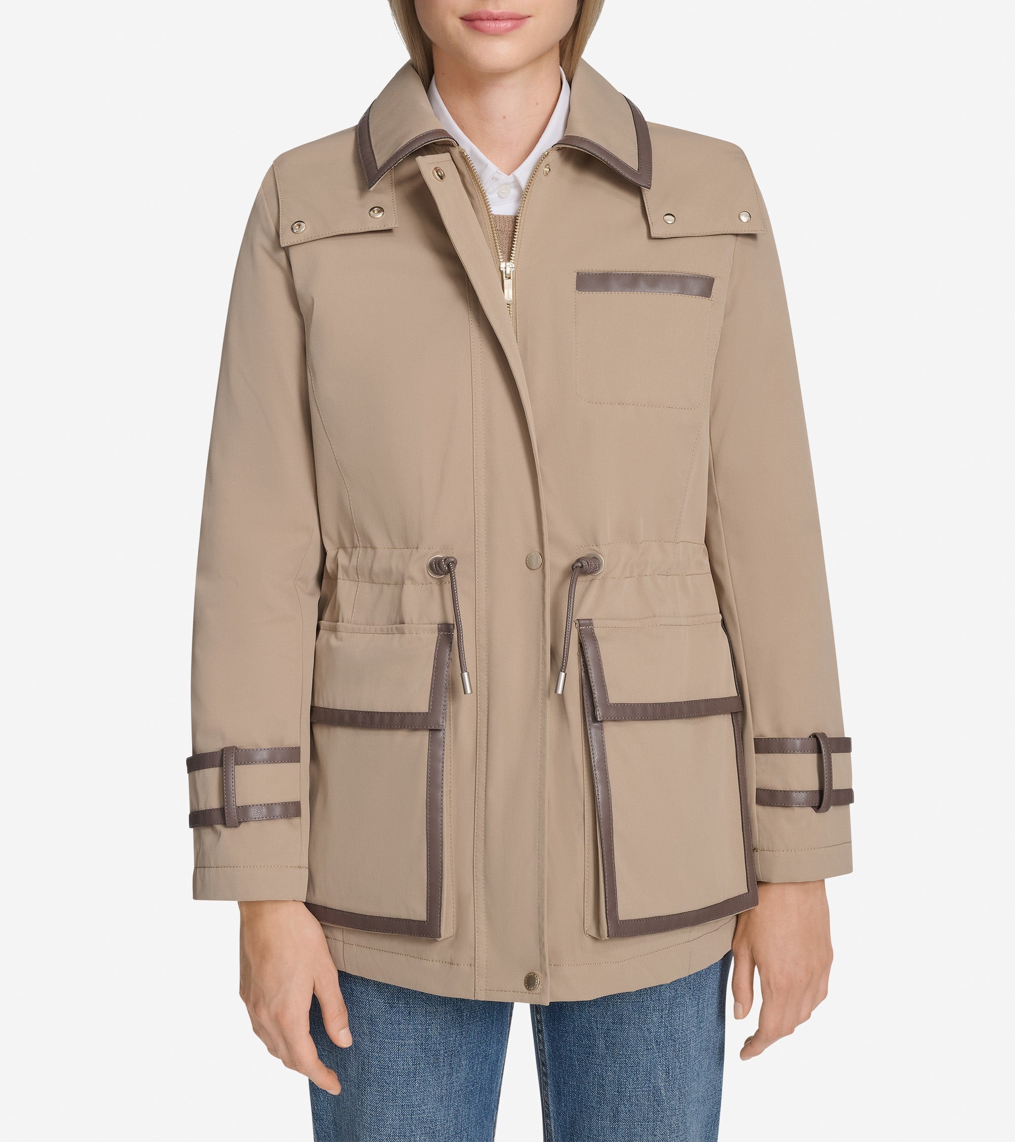 Women's Insulated Twill Rain Parka