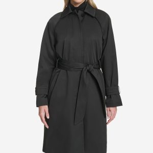 Women's Twill Trench Coat