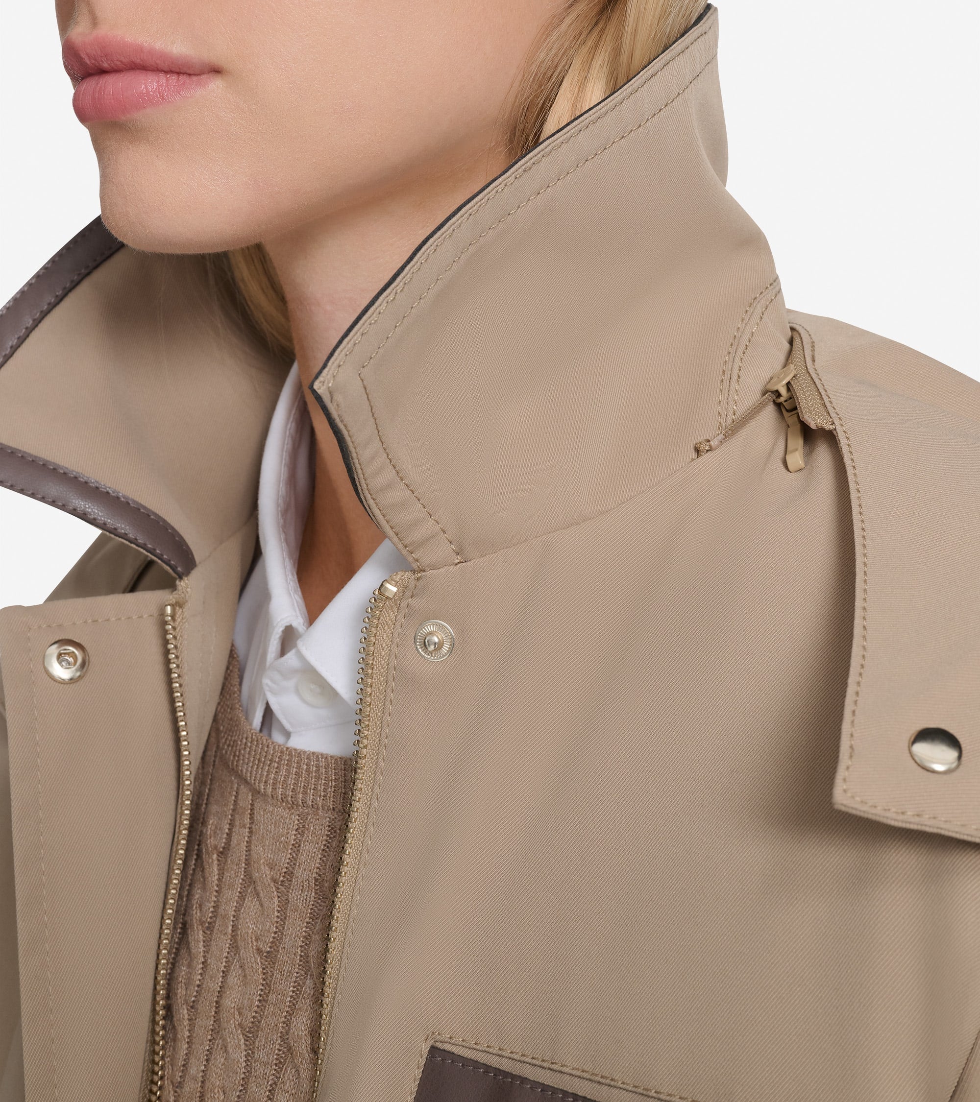 Women's Insulated Twill Rain Parka - Image 3