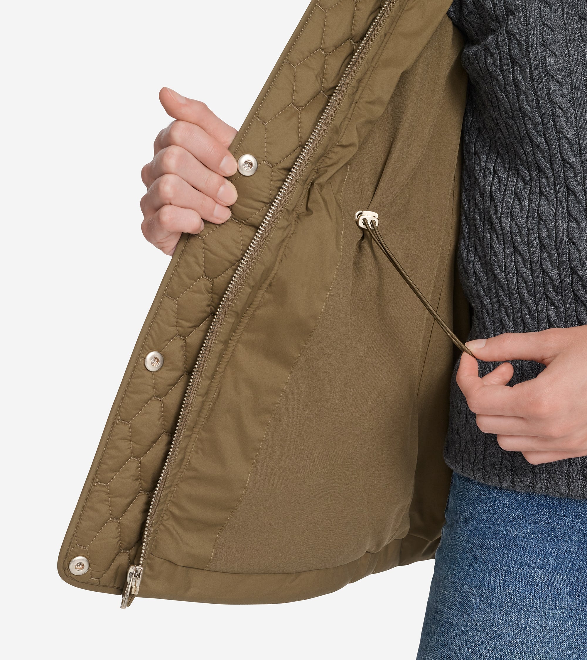 Women's Quilted Jacket - Image 3