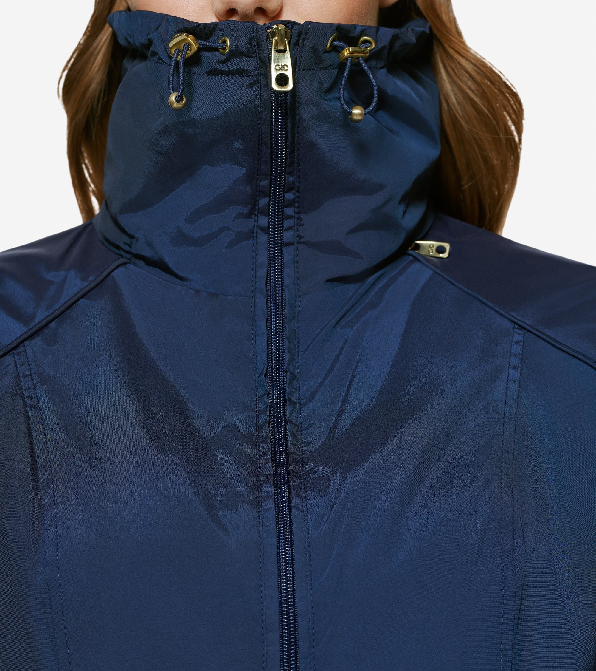 Women's Packable Travel Rain Jacket - Image 3