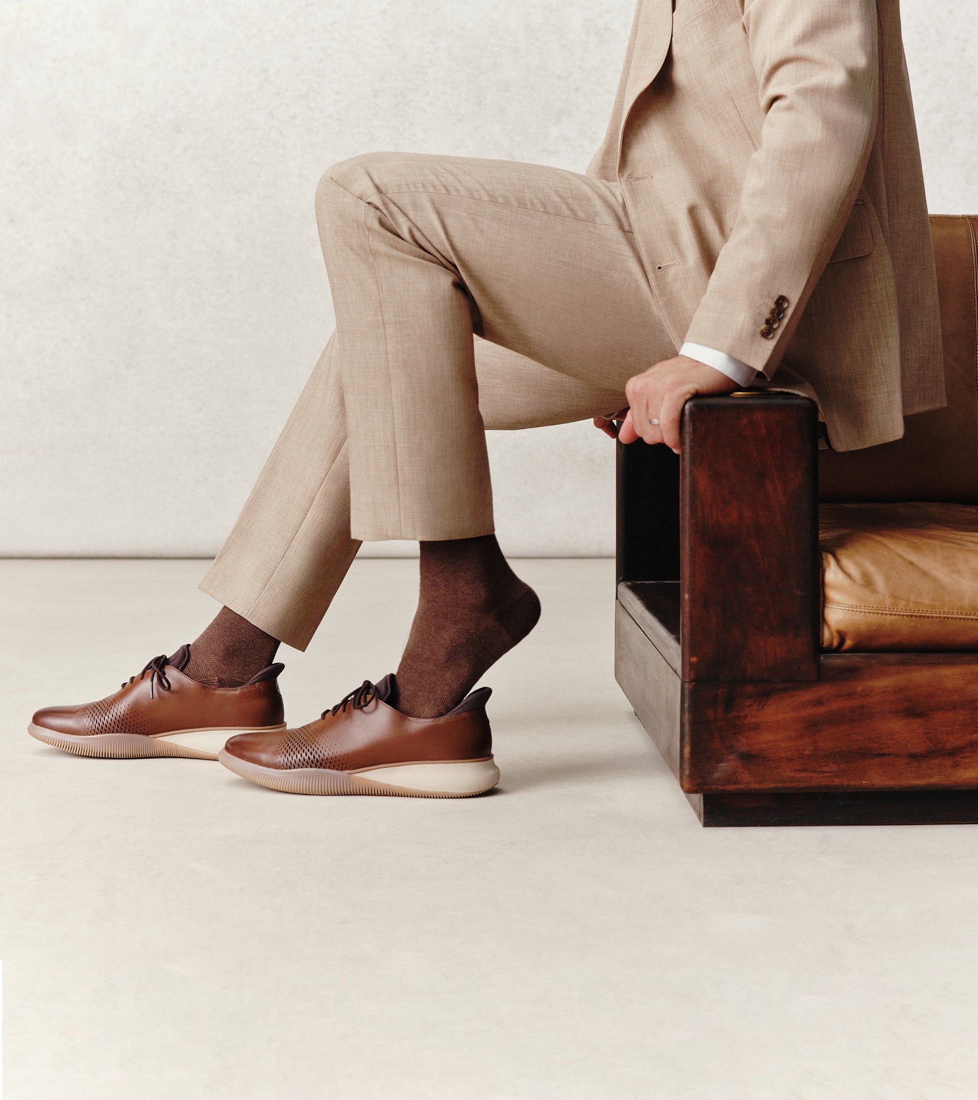 Men's 6.ZERØGRAND Laser Quick-On Oxfords - Image 2